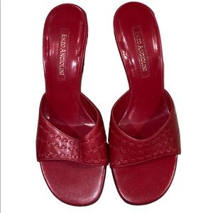 Enzo Angiolini women’s red heels